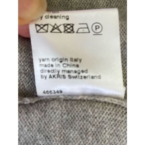 AKRIS  PUNTO Wool & Cashmere Cardigan M - Picture 5 of 9